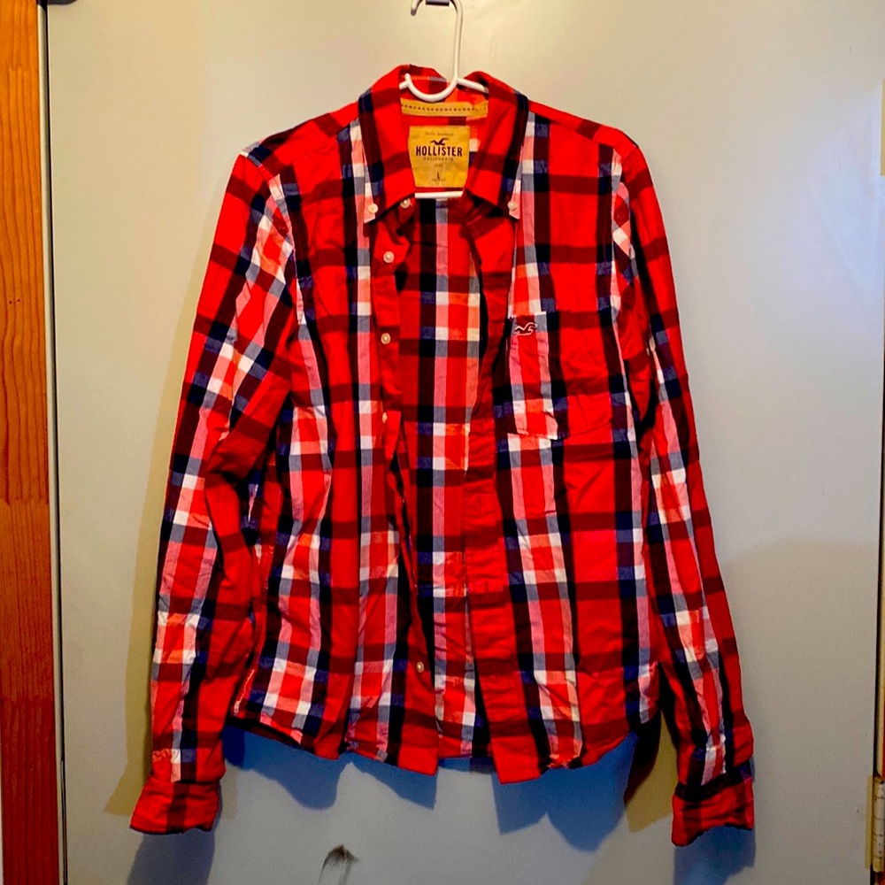 Hollister button down flannel